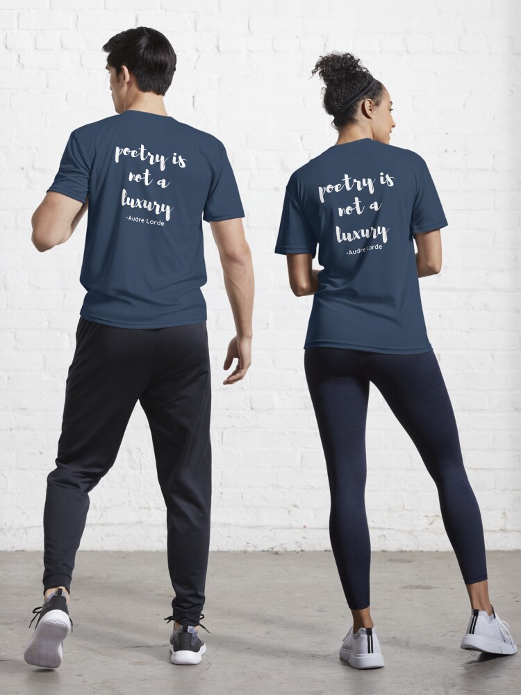 Yoga T-shirt - poetry