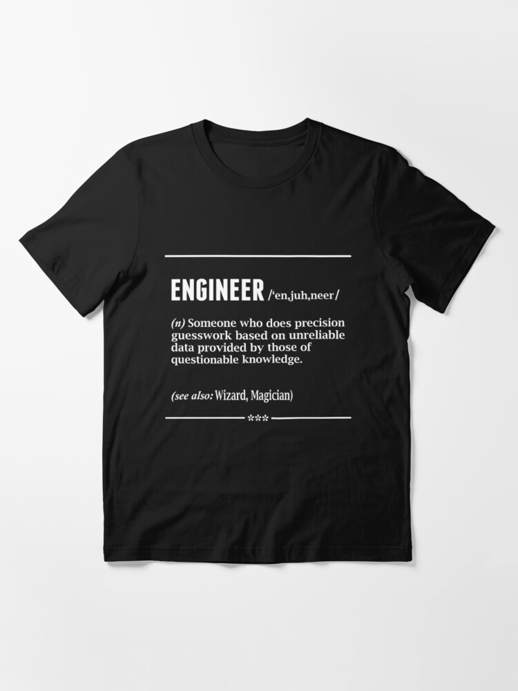 engineer noun t shirt