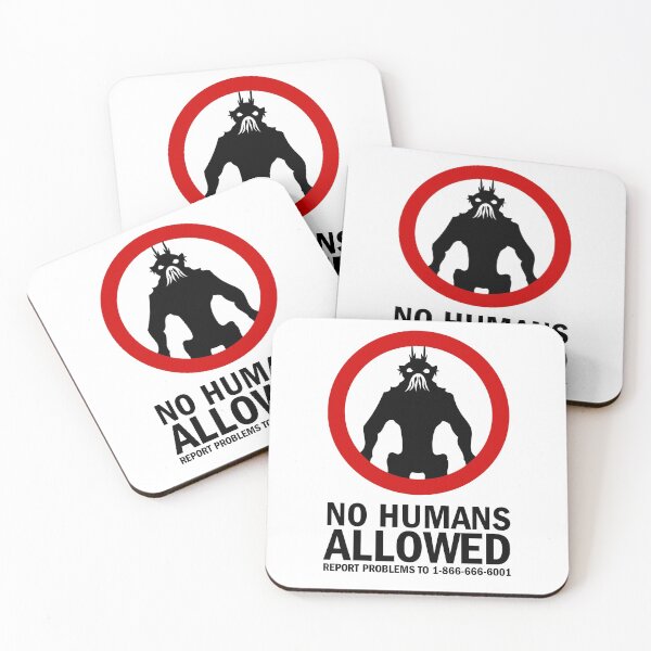Item preview, No Humans Allowed designed and sold by McPod.