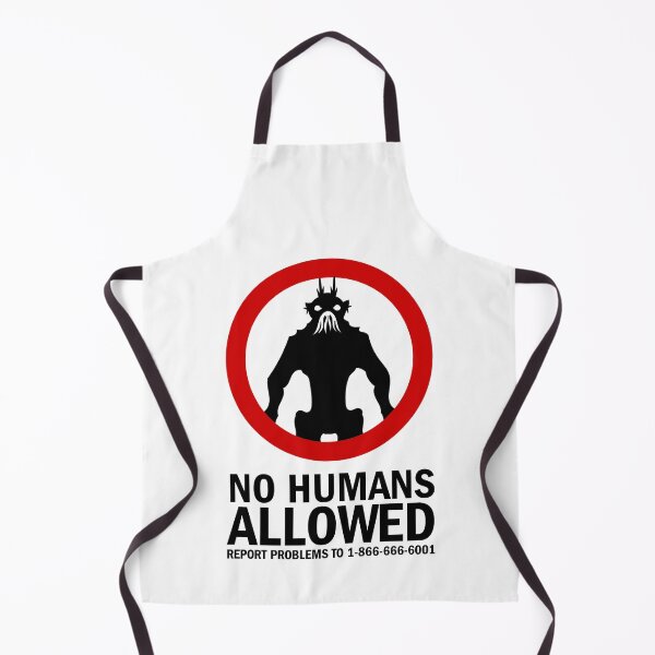 Item preview, No Humans Allowed designed and sold by McPod.
