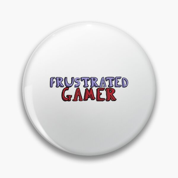 Item preview, Frustrated gamer, violet and red  designed and sold by Yellowsprint.