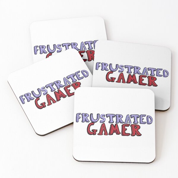 Item preview, Frustrated gamer, violet and red  designed and sold by Yellowsprint.