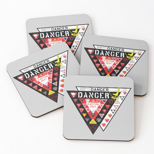 Item preview, Danger Ejection Seat, Danger Collections Shirt, Warning Mug, Ejection Stickers designed and sold by ARTsPlural.