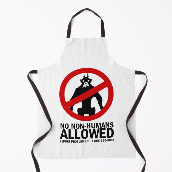 Item preview, No Non-Humans Allowed designed and sold by McPod.