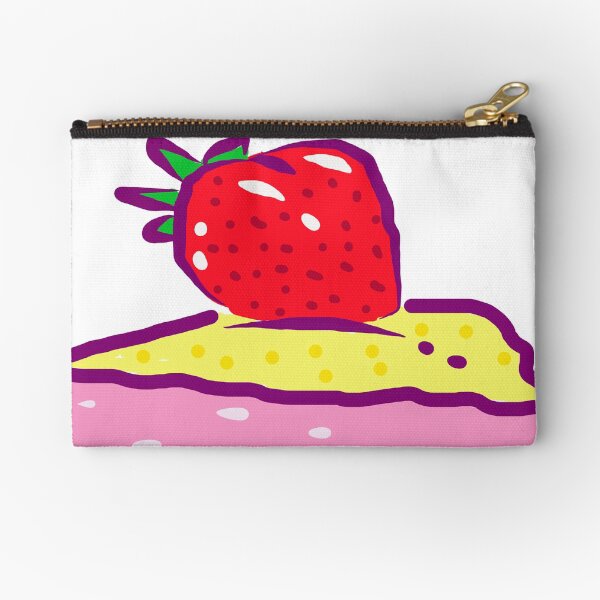 Strawberry cake Zipper Pouch