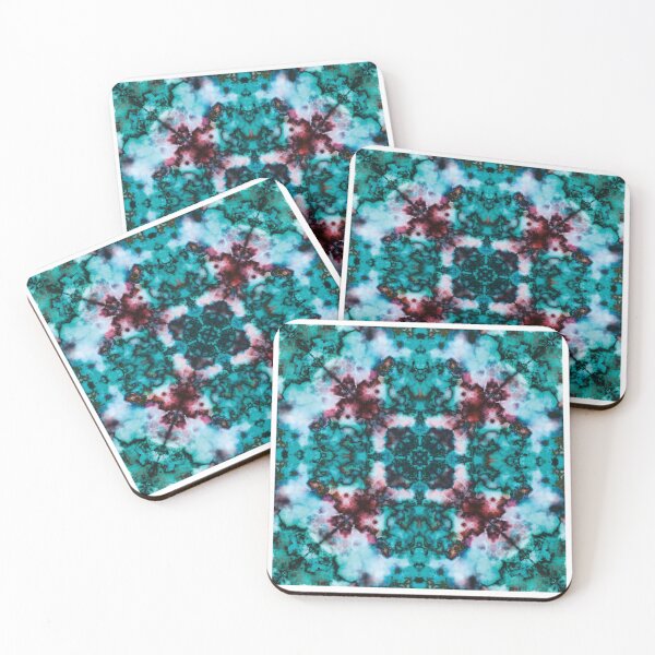 Item preview, Symmetry in red turquoise designed and sold by Psilographics.