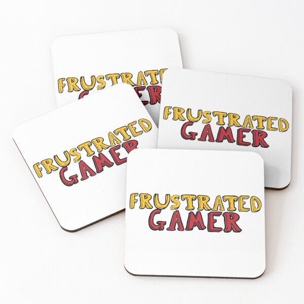 Item preview, Frustrated gamer, red and yellow designed and sold by Yellowsprint.