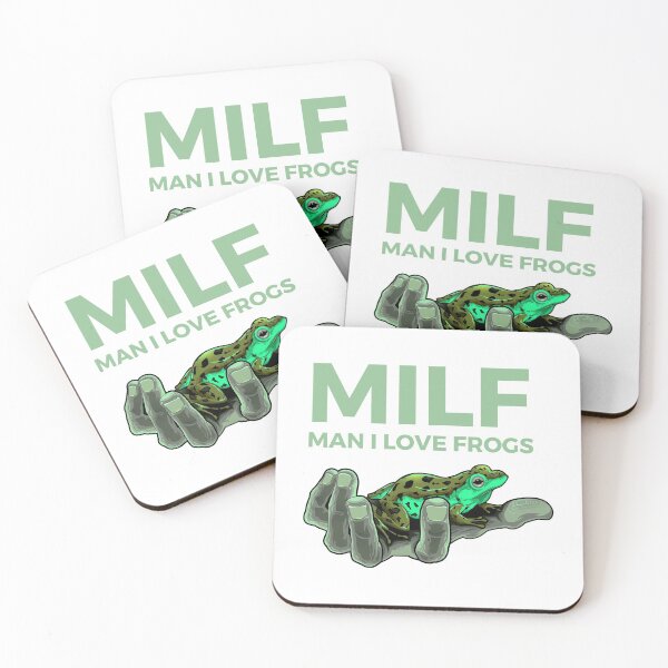 Item preview, MILF, MAN I LOVE FROGS designed and sold by mirajans.