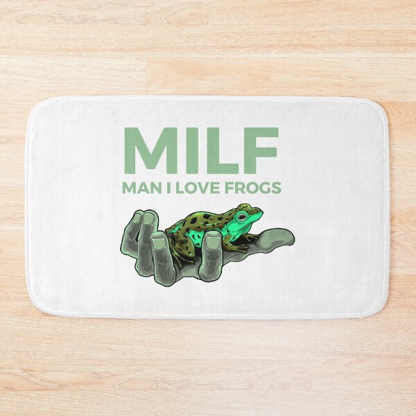 Item preview, MILF, MAN I LOVE FROGS designed and sold by mirajans.