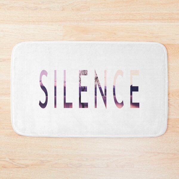 Item preview, Silence - photograph cut into word designed and sold by NoCoastShop.