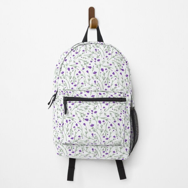 Item preview, Purple Floral Print designed and sold by SweetLemonBcn.