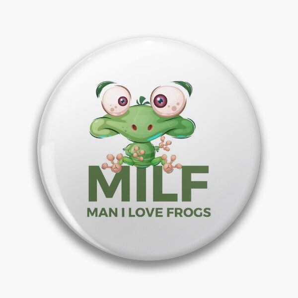 Artikelvorschau, MILF, MANN, ICH LIEBE FROSCHE entworfen und verkauft von mirajans.