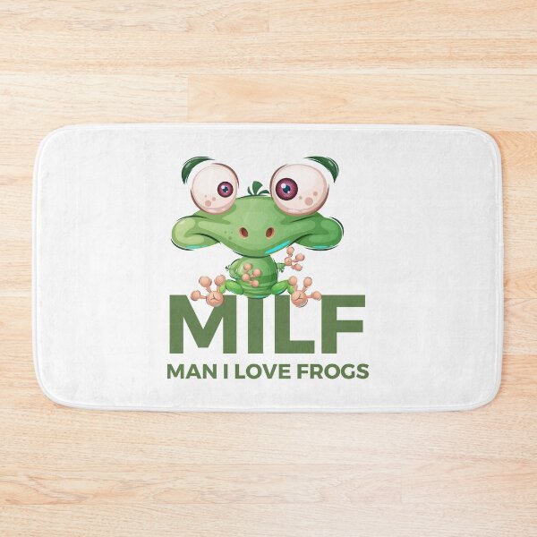 Item preview, MILF, MAN I LOVE FROGS designed and sold by mirajans.