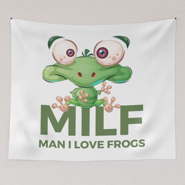 Item preview, MILF, MAN I LOVE FROGS designed and sold by mirajans.