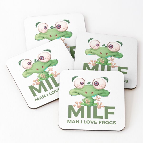 Item preview, MILF, MAN I LOVE FROGS designed and sold by mirajans.