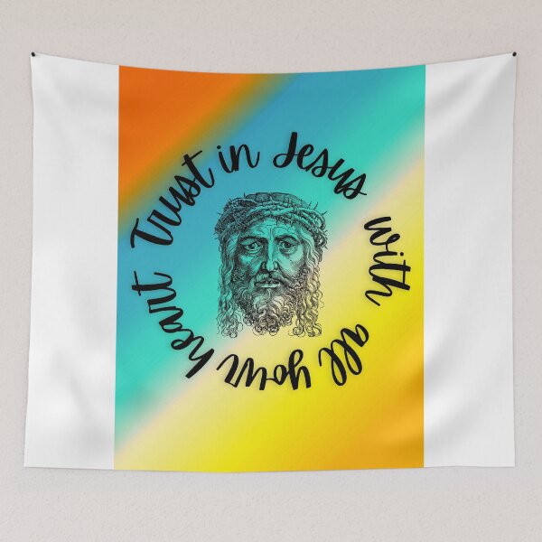 Item preview, Trust Jesus with all your heart designed and sold by Delicarte.