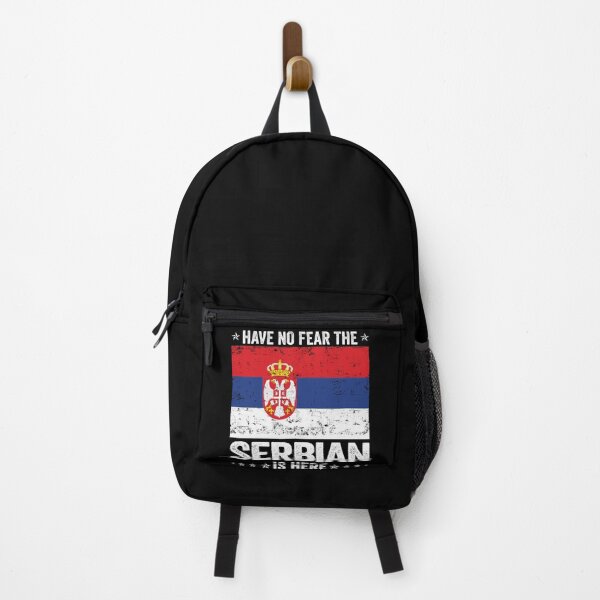 Item preview, Have No Fear The Serbian Is Here Serbia Flag Design designed and sold by JJDzignsShop.