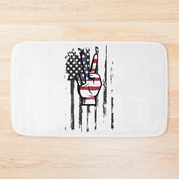 Item preview, USA FLAG Victory 4th of July Patriotic T-Shirt designed and sold by Pliskin-Design.