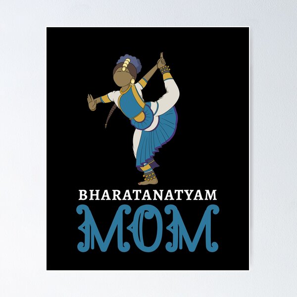 Item preview, Classical Indian Dance Design for a Bharatanatyam Dancer designed and sold by mikkashirts.