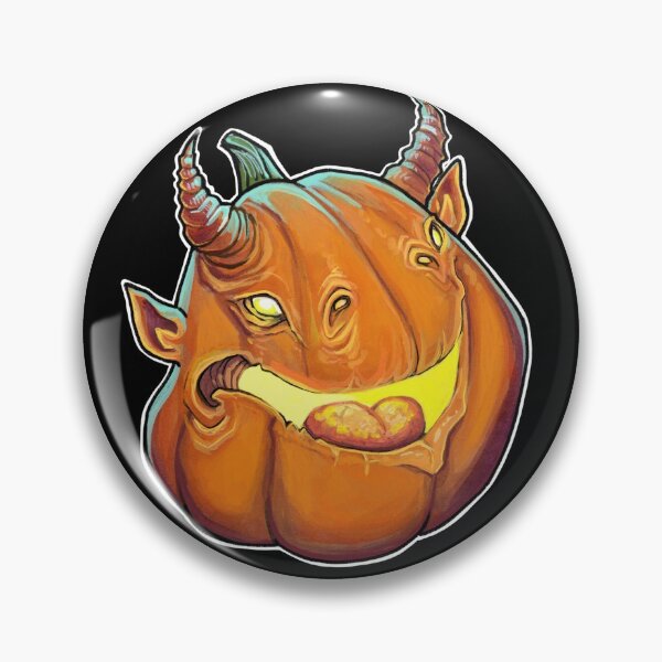 Item preview, George Orange Pumpkin  designed and sold by ArtOfBianca.