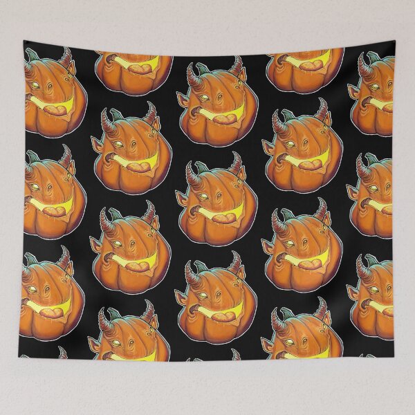 Item preview, George Orange Pumpkin  designed and sold by ArtOfBianca.