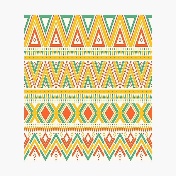 Ethnic Ornaments Photographic Print