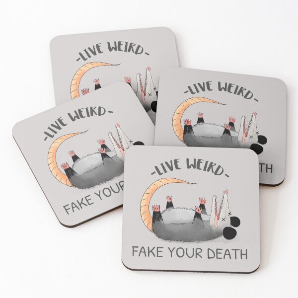 Item preview, Live Weird Fake Your Death designed and sold by thersant.