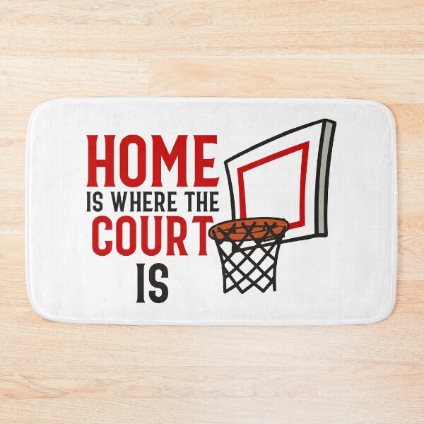 Item preview, 'HOME IS WHERE THE COURT IS' COLLECTION designed and sold by JRM Tees & More Store.