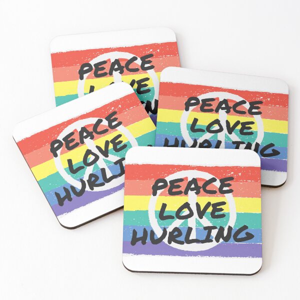 Item preview, Peace. Love. Hurling designed and sold by TheGreenGoat.