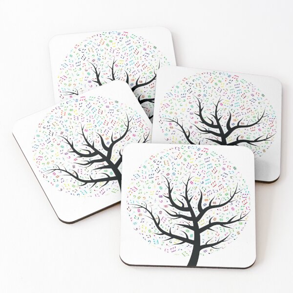 Item preview, Music Notes Tree designed and sold by iTrending.