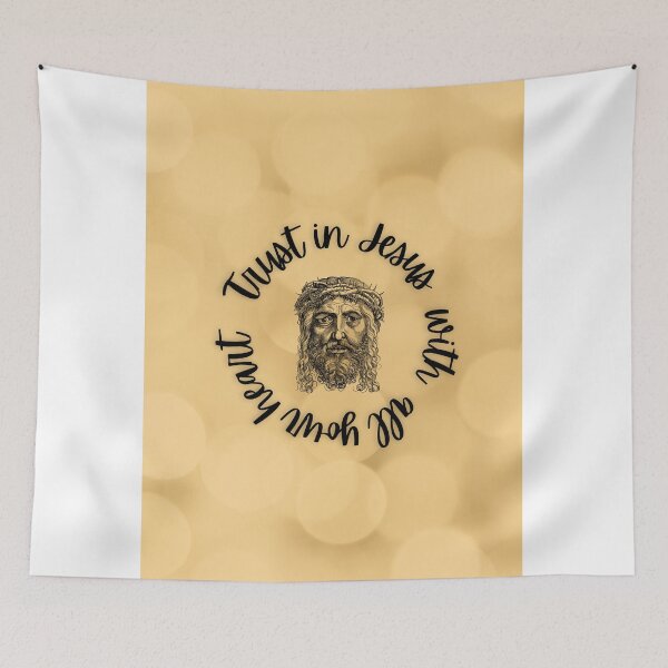 Item preview, Trust in Jesus with all your heart designed and sold by Delicarte.