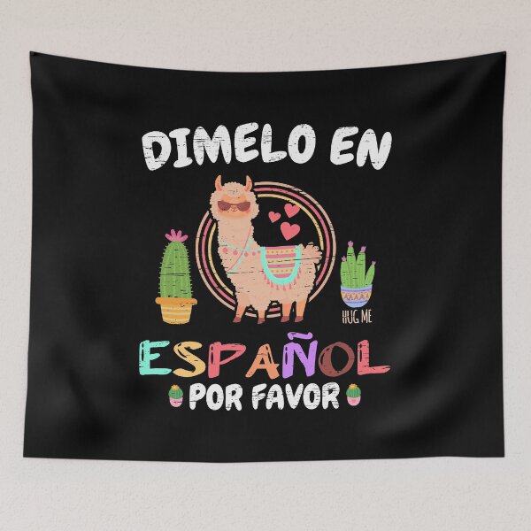Item preview, Dimelo En Espanol Por Favor Alpaca Animals Wool Llamas Tees Llamas Fur Sheep Camel Wool Camelid Alpacas Design designed and sold by shirti.