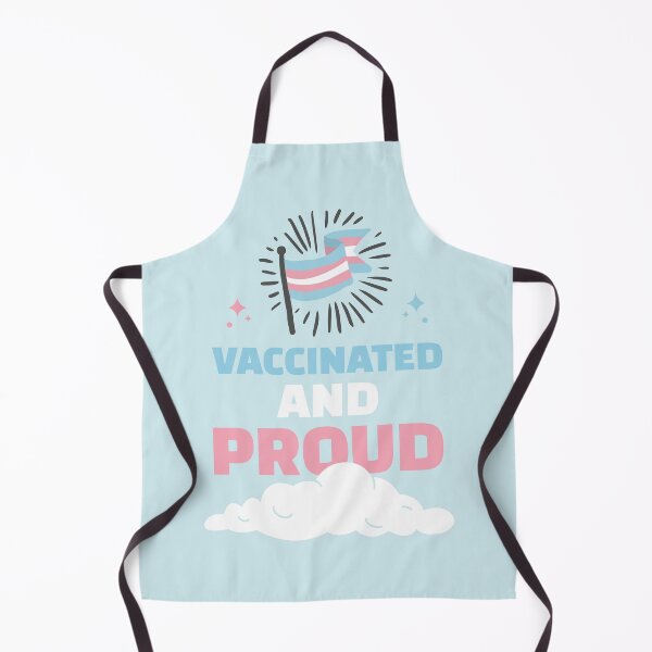 Item preview, Vaccinated and Proud - Trans Pride designed and sold by ForStrong.