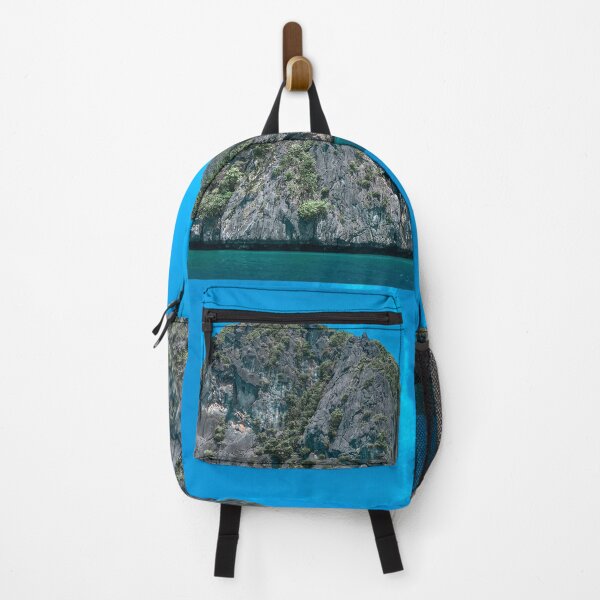 Item preview, Turquoise and Green Nature Rock Formation designed and sold by thegraypocket.