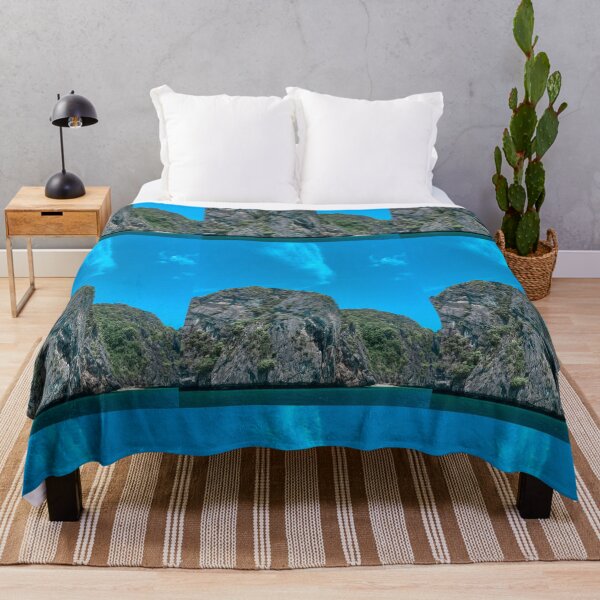 Item preview, Turquoise and Green Nature Rock Formation designed and sold by thegraypocket.