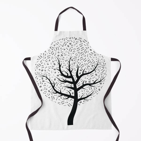 Item preview, Black Music notes tree designed and sold by iTrending.