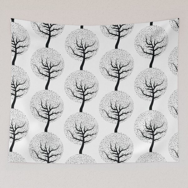 Item preview, Black Music notes tree designed and sold by iTrending.