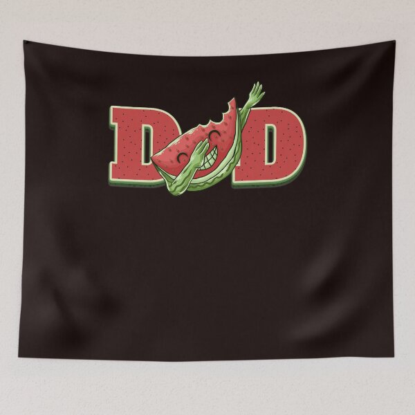 Item preview, Dad Dabbing Watermelon Kawaii Dab Summer Lovers designed and sold by Ryan89-Design.