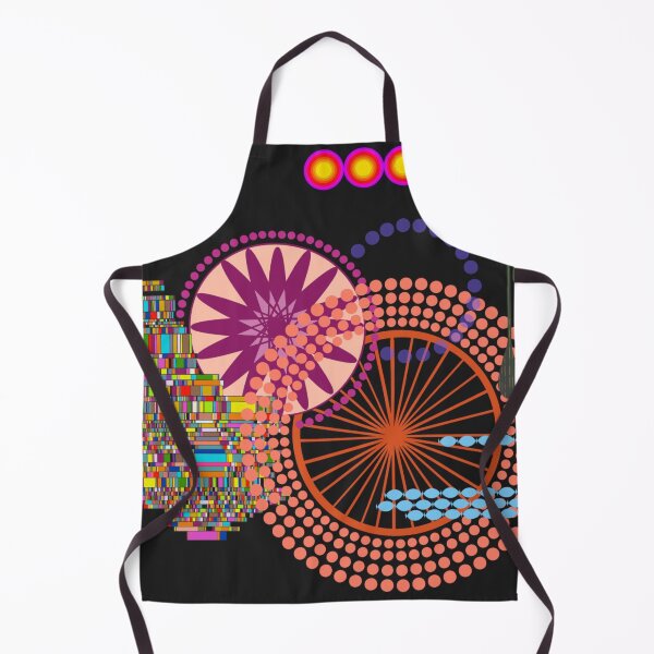 Item preview, Neon Pattern Wheel, Carnival of Fun, Vibrant Colorwheel Art designed and sold by trishsierer.