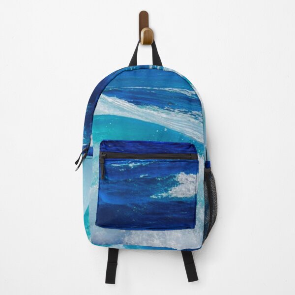 Item preview, Blue Turquoise Ocean Waves Nautical Waves designed and sold by silviaol.