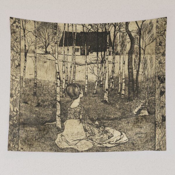 Item preview, Spring, spring from Heinrich Johann Vogeler designed and sold by SEEMUELLER.