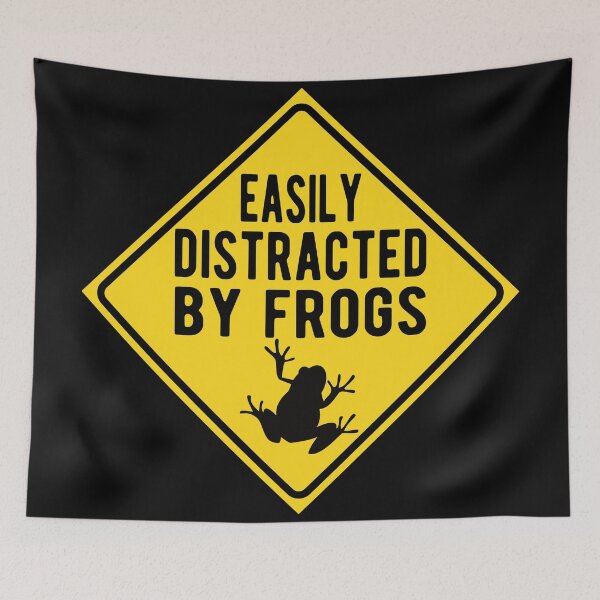 Item preview, Easily Distracted By Frogs designed and sold by samah82.