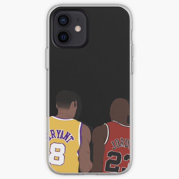 Kobe Bryant et Michael Jordan Coque souple iPhone