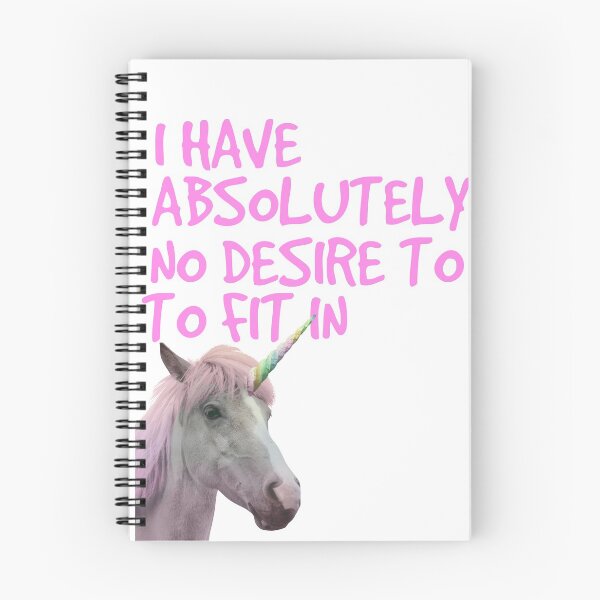 Item preview,  I Have Absolutely No Desire To Fit In Unicorn Gay Introvert Gift designed and sold by DanVsPOD.