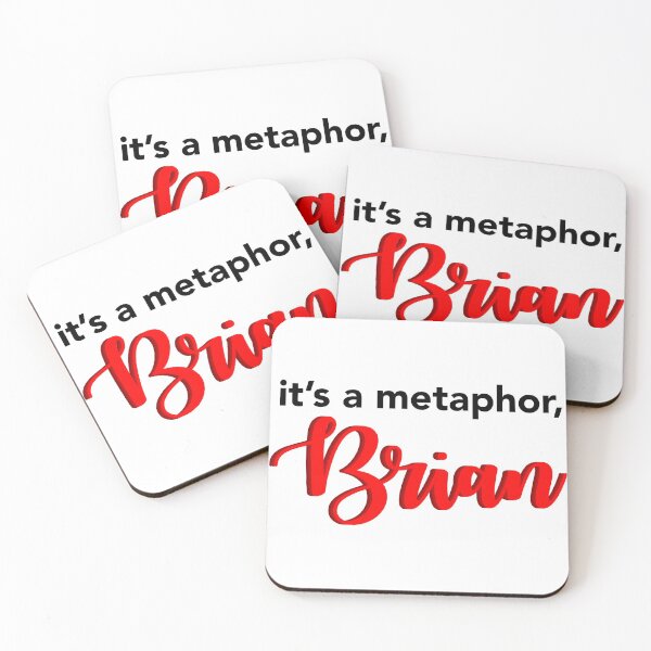 Item preview, It’s a metaphor Brian  designed and sold by itssav9.