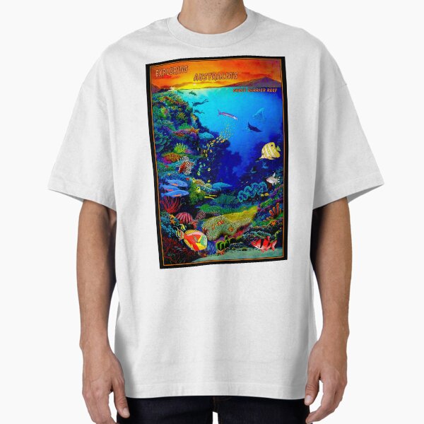 Aperçu de l'œuvre Impression de voyage "QUEENSLAND AUSTRALIA" Great Barrier Reef créée et vendue par posterbobs.