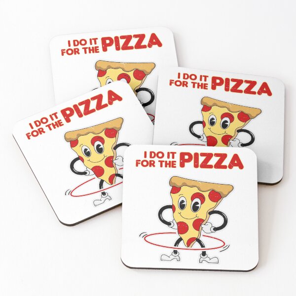 Item preview, Funny Hooping Hula Hoop Fitness And Pizza designed and sold by emmjott.
