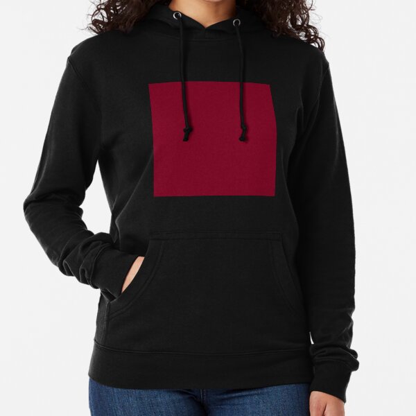 wine colored sweatshirt