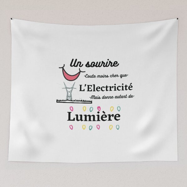 Item preview, A smile costs less than electricity designed and sold by BestDesign87.