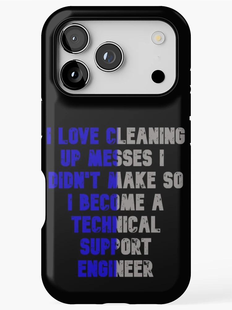 Thumbnail 1 of 4, iPhone Case, Technical Support Engineer designed and sold by Rulaly.